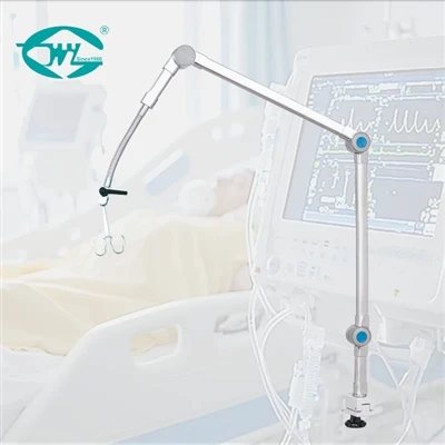 Ventilátor podpere dýchacej trubice